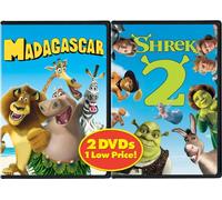 Madagascar & Shrek 2 [DVD] [2004] [Region 1] [US Import] [NTSC]
