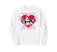 Madagascar Think Fast Love Attack Penguins Sweatshirt