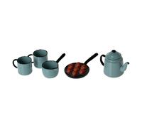 Madam Blue's tea set Blue one size