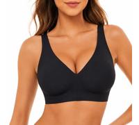 Madam Muse Wireless Seamless Plus Size Sports Bra With Convertible Straps | Soft breathable fabric feels lightweight and flexible during daily movement and long wear.