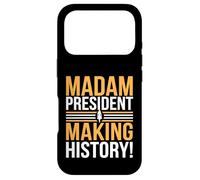 Madam President Making History Presidential Election Case for iPhone 17 Pro