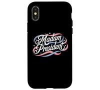 Madam President Women in Politics Kamala Harris 2024 Case for iPhone X/XS
