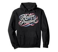 Madam President Women in Politics Kamala Harris 2024 Pullover Hoodie