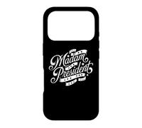 Madam President Women in Politics Kamala Harris 2024 White Case for iPhone 17 Pro