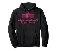 Madam President's Dream House kamala Tim 2024 Pink Pullover Hoodie