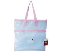 Madam Sew Project Bag - Craft Bag Organizer Tote with Handles, Two Pockets, See-Through Mesh, and Card Slot - Perfect for Quilting, Knitting, Stitching and Embroidery Projects Storage - 16”x16”