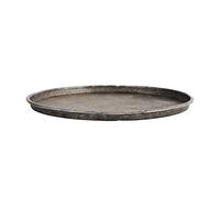 Madam Stoltz Extra Large Recycled Round Iron Tray