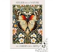 Madame Butterfly Jigsaw Puzzle for Adults, 1000 Pieces, 52x38cm/1000pcs, Quiet Home Activity, Weekend Downtime And Puzzle Lovers