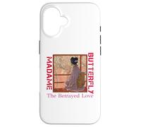Madame Butterfly The Betrayed Love Opera Art Design Case for iPhone 16
