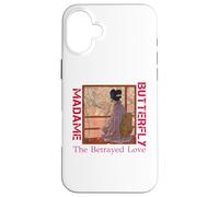 Madame Butterfly The Betrayed Love Opera Art Design Case for iPhone 16 Plus