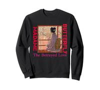 Madame Butterfly The Betrayed Love Opera Art Design Sweatshirt