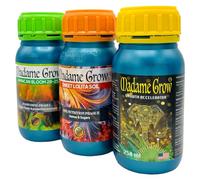 MADAME GROW - Organic Growth and Flowering Fertilizer - KIT BASIC 3PACK - (3x250ml)