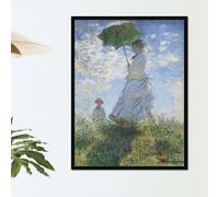 "Madame Monet and Her Son" by Monet on Framed Prints, Framed Canvas, Acrylic, Canvas or Print-only