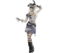 Madame Voyage Halloween Pirate Sailor Ghost Women's Costume Medium