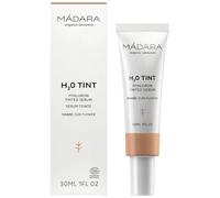MÁDARA H2O Tint Hyaluron Tinted Serum, #3 SUN FLOWER 30ml - Natural Glow & Hydration, with Skin-Identical Pigments & Mineral Particles for Dewy Complexion - Lightweight, Breathable Coverage