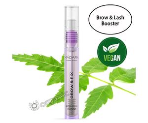 Madara Organic Natural Vegan GROW & FIX Brow & Lash Booster Serum 4.25ml