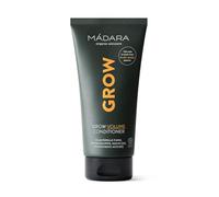 MÁDARA Organic Skincare | Grow Volume Conditioner - 175ml, Fungi-based natural conditioner, With keratin, caffeine, biotin (B7) and niacin (B3), Smooths and tames frizz, Prevents split ends