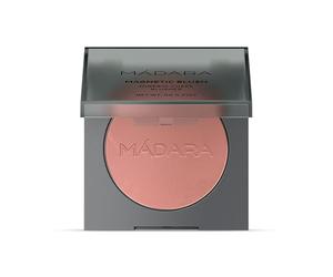 MÁDARA Organic Skincare | MAGNETIC BLUSH Mineral Ch lusher #2 Bare Blossom 6 g - Talc-Free Mineral Blush with Skin-Adapting Pigments, Natural Flush, Suitable for All Skin Tones
