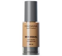 MÁDARA Organic Skincare | Skin Equal Soft Glow Foundation SPF20 GOLDEN SAND 50-30ml, Mineral foundation with hyaluronic acid, Buildable medium coverage, Dewy foundation, Vegan, COSMOS certified