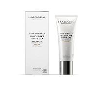 MÁDARA Organic Skincare | Time Miracle Radiant Shield Day Cream SPF15-40 ml, Age-defying moisturiser, With Hyaluronic acid, Invisible UVA/UVB protection.,Black,One Size
