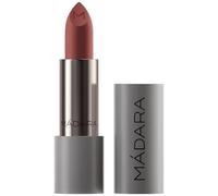 MÁDARA Organic Skincare | VELVET WEAR Matte Cream Lipstick #32 Warm NUDE - 3.8g, Velvety texture, Ultra-spreadable, Satin finish, With Blueberry seed oil and Shea butter, Vegan One Size
