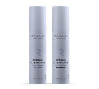 MÁDARA Retinol Alternative Herbal Day & Night Bundle - Plant-Based Anti-Ageing Duo with Bidens Pilosa & Birch Water - Smoothing & Firming Moisturiser Set for Sensitive Skin (2 x 50 ml)