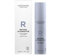 MÁDARA Retinol Alternative Herbal Day Cream 50 ml - Hydrating Anti-Ageing Moisturising Cream with Bidens Pilosa & Birch Water, Against Wrinkles, Fine Lines, Loss of Elasticity, Vegan