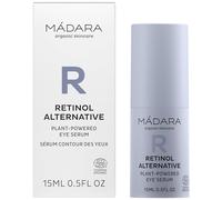 MÁDARA Retinol Alternative Vegetable Eye Serum 15 ml - Anti-Ageing Care Against Wrinkles, Crow's Feet, Dark Circles & Puffiness - Bidens Pilosa & Birch Water, Dermatologically Tested, Vegan