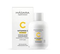 MÁDARA Vitamin C Intense Glow Concentrate - Organic Brightening Serum with Ferulic Acid & Vitamins C+E - Anti-Aging, Hydrating, 30ml - Vegan & Cruelty-Free