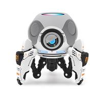 Madatop Homepod Mini Stand, Robot Shape ABS Stand Tripod, Safe and Stable Stand with Non-Slip Silicone Pad Protect Home Mini Speaker Well
