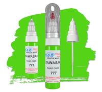 madAUTO Paint Touch Up Pen Compatible with Kawasaki 777 Lime Green Motorbike Bike Zx9r Zx6r Ninja (Paint + Lacquer)
