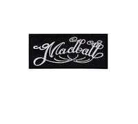 Madball Hardcore Punk Band Silver Patch Badge Embroidered Iron on Applique Souvenir Accessory