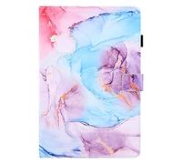 MadBee Slim Case for Huawei MatePad T10/T10S (9.7 Inch, 2020 Release), PU Leather Wallet Case Colorful Pattern Design Flip Wallet Case Cover [No Auto Sleep/Wake] (#H)