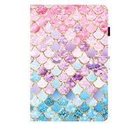 MadBee Slim Case for iPad 10.2 Inch (8th/7th Generation, 2020/2019 Release), PU Leather Wallet Case Colorful Pattern Design Flip Wallet Case Cover with Auto Sleep/Wake (#A)