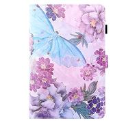 MadBee Slim Case for Samsung Galaxy Tab A7 10.4 (2020 Release)/T500/T505, PU Leather Wallet Case Colorful Pattern Design Flip Wallet Case Cover with Auto Sleep/Wake (#C)