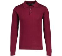 Madcap England Men's Retro Mod 60s 70s Big Collar Long Sleeve Knitted Cotton Polo Brando MC250
