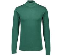 Madcap England Men's Retro Mod 60s 70s Style Slim Fit Knitted Cotton Long Sleeve Turtleneck Jumper MC252 (UK, Alpha, M, Regular, Regular, Pine Green)
