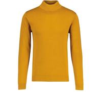Madcap England Men's Retro Mod 60s 70s Style Slim Fit Knitted Cotton Long Sleeve Turtleneck Jumper MC252 (UK, Alpha, 3XL, Regular, Regular, Buckthorn)