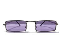 Madcap England Retro Mod Indie Vintage 1960s 60s Sixties Style Granny Glasses Small Rectangular Rectangle Sunglasses (Purple)