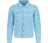 Madcap England Retro Mod Men's 70s 1970s Vintage Style Needle Cord Corduroy Slim Fit Western Woburn Jacket MC512 (UK, Alpha, M, Regular, Regular, Air Blue)