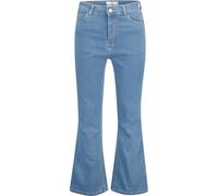 Madcap England Women's Retro 60s 70s 1960s 1970s Sixties Seventies 90s 1990s High Waist Flared Flares Denim Jeans Bootcut Flare Bianca MC1025 (UK, Waist & Inseam, 34, 30, Blue Stonewash)