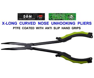MADCAT CURVED NOSE UNHOOKING PLIERS HOOK REMOVAL FOR PIKE TREBLE SNAP TACKLE RIG