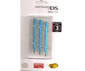 Madcatz Officially Licensed DS Stylus, 3-Pack, Blue