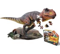 Madd Capp 884014 Shape Junior Contour Jigsaw Puzzle T-Rex for Adults (US IMPORT)