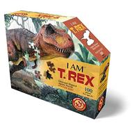 Madd Capp 884014 Shape Junior Contour Jigsaw Puzzle T-Rex for Adults (US IMPORT)