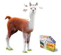 Madd Capp Animal Shaped Jigsaw Puzzle I Am Llama 100 Pieces for Ages 5+, Poster Size 56x86cm