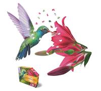 Madd Capp Fun Creatures - I Am Hummingbird Shaped 1000 Piece Jigsaw Puzzle Unique design!