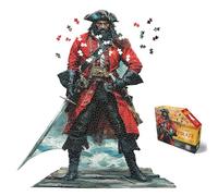 Madd Capp I Am Pirate Shaped 1000 Piece Jigsaw Puzzle for Adults and Children Aged 12+, 86 x 99 cm