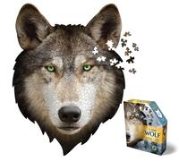 Brand New I am Panda, 537 Pieces Shaped Animal Head Jigsaw Puzzle by Madd Capp
