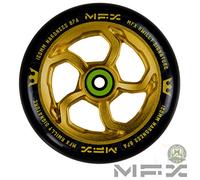 Madd Gear MFX RWilly Signature Wheel, Gold Anodized, 120mm